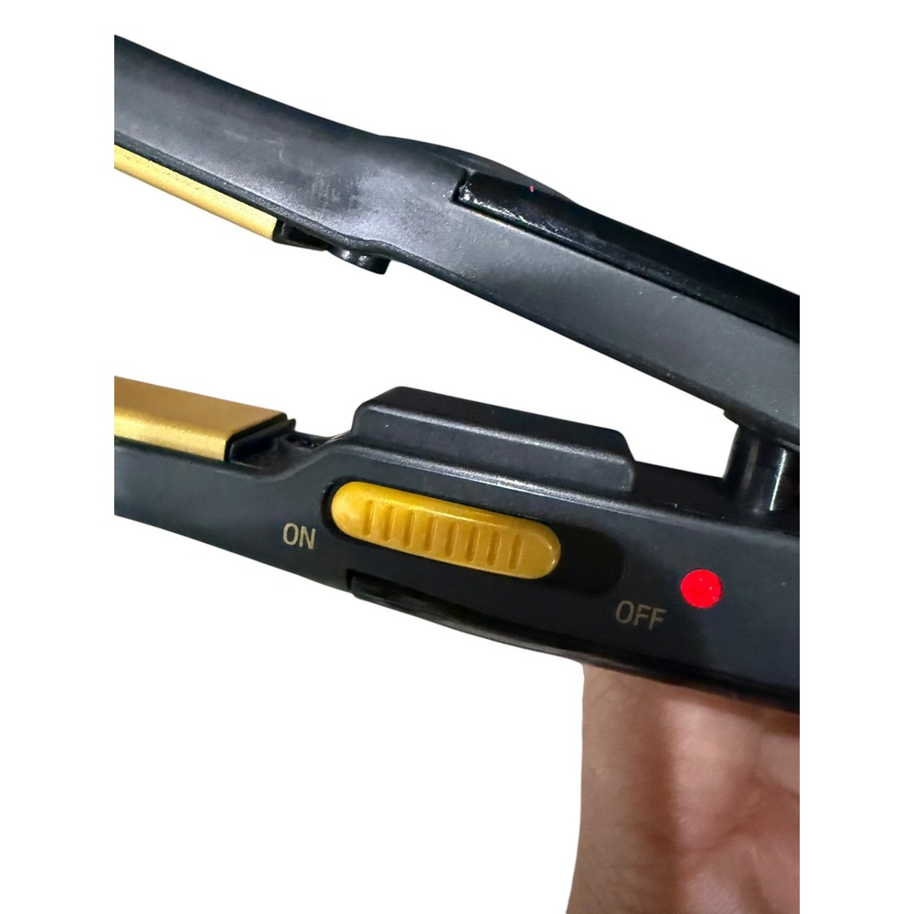 BaByliss Pro Ceramic Tools 6" Mini Flat Iron Travel Compact Hair Straightener - Picture 4 of 8